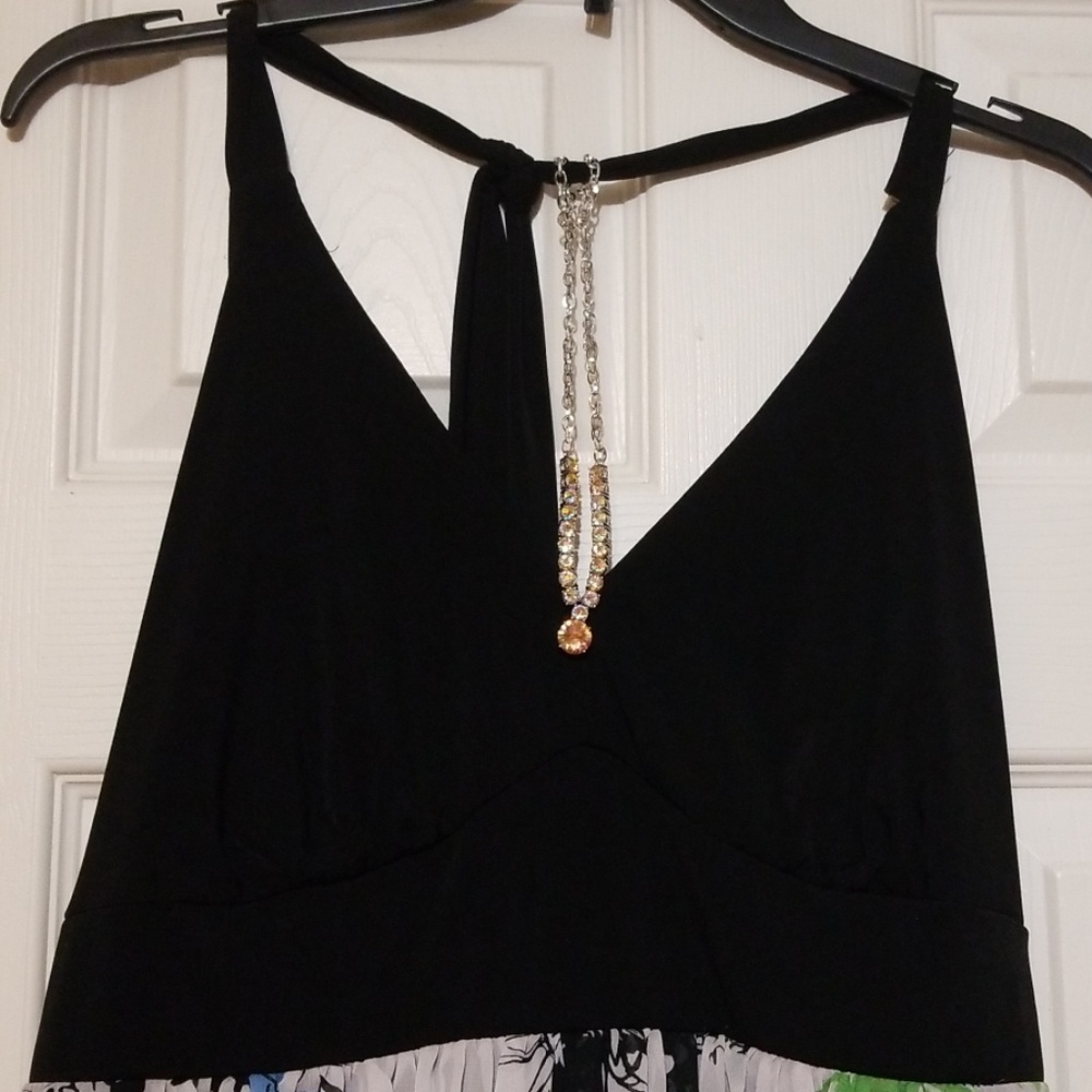 Torrid size 1 halter top dress, crystal Park Lane